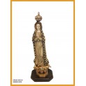 Virgen de Fátima 30cm decorada